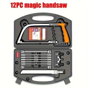 Devil Saw, Curve Saw, Multi Functional Saw, Outdoor Equipment, Mini Hand Saw, Woodworker DIY Saw, Woodworker Hand Saw, Without Battery (Items: 7 in 1 multi-function saw)